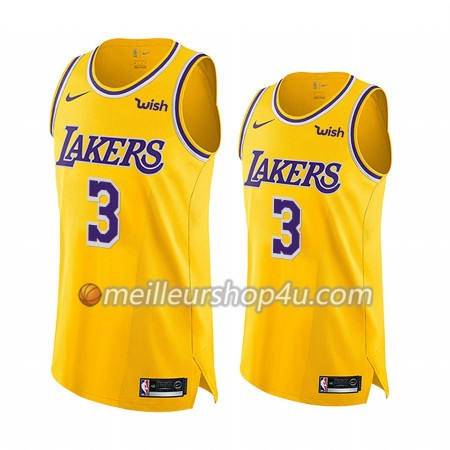 Maillot Basket Homme Los Angeles Lakers Anthony Davis 3 2019-20 Nike Icon Edition Swingman